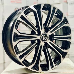 جنوط تويوتا كورولا 2023 مقاس 17 إنش مكحلة أسود - Toyota Corolla 2023 Wheels