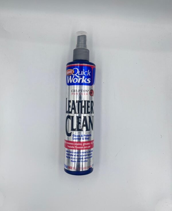 بخاخ منظف ومغذي وحامي الجلود من كويك وركس (كاست)Quick Works™ Cast Leather Cleaner & Protectant - Dual Action