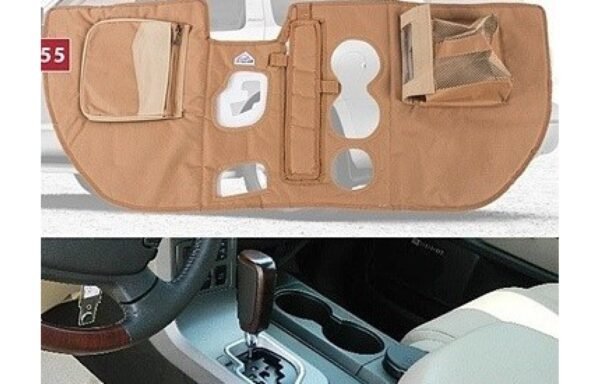 مخابي منظم كونسول قير تويوتا سيكويا (استغلال ذكي للفراغات والوصول السريع)Toyota Sequoia Shifter Console Side