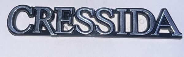 شعار أحرف كريسيدا كروم خلفي للسيارات كلاسيك - Cressida Chrome Rear Letter Classic Car Emblem Badge