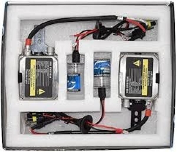 طقم محول زينون ذكي مع لمبات 55 واط (مقاس H7 / H11 / 9005 / HB4)