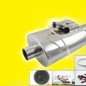 دبة شكمان الكترونية بالريموت مقاس 3.5 انش / 3.5 Inch Electronic Exhaust Muffler Valve Cutout with Remote