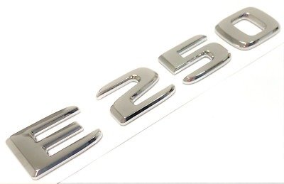 شعار أحرف لكزس كروم خلفي فئة إي إس 250 - Lexus ES250 Chrome Rear Lette