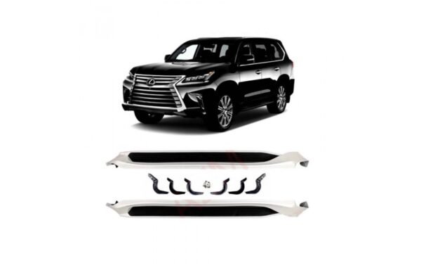 دعاسة جانبية جيب لكزس LX570 2016-2020 (طقم يمين+يسار) صناعة صينية / Lexus LX570 Side Steps Pair 2016-2020