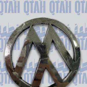 علامة شعار شبك أمامي فولكس واجن كروم بلاستيك لزق - Volkswagen VW Grille Emblem Badge Chrome Plastic Adhesive