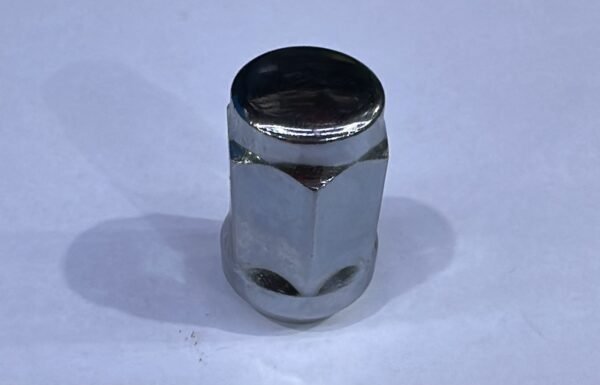 صامولة جنط نيسان مقاس 12x1.25 بدون وردة كروم نيكل الجودة Nissan Chrome Nickel Wheel Lug Nut Without Washer