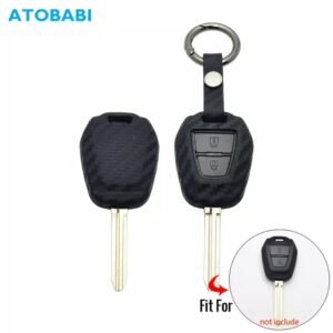 غطاء ربل حامي مفتاح إيسوزو ديماكس الموديلات الجديدة مع تعليقة / Rubber Key Fob Cover for Isuzu D-Max New