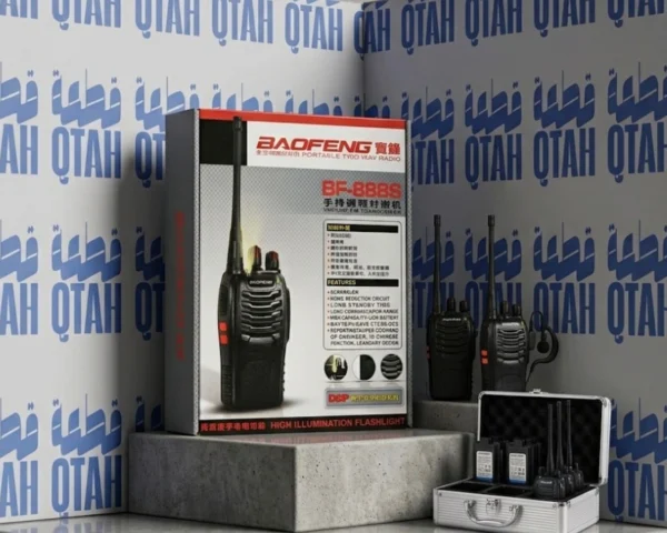 طقم أجهزة لاسلكي يدوي باوفينج Baofeng BF-888S Two-Way Handheld Radio Walkie Talkie