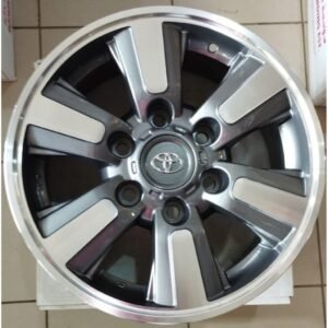 طقم 4 جنوط تويوتا فورتشنر 2010 مقاس 16×7 إنش 6 مسمار (صيني كوبي ون درجة أولى)Set of 4 Toyota Fortuner 2010