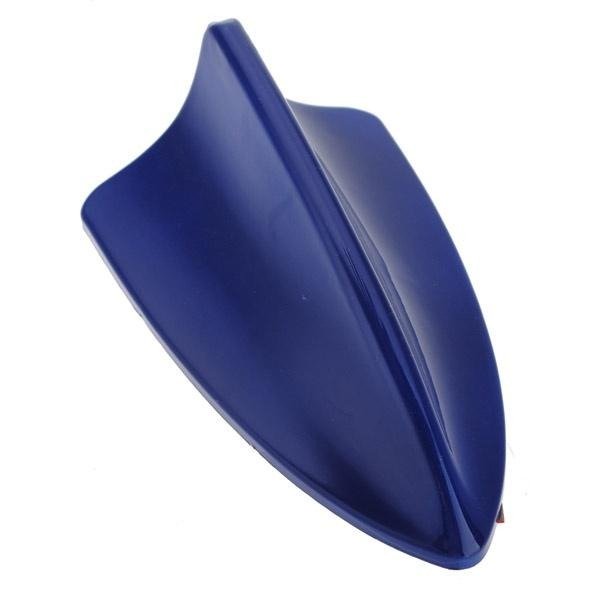 غطاء إيريال هوائي سقف سيارة زعانف القرش أزرق ميتاليك - Metallic Blue Shark Fin Car Roof Antenna Cover
