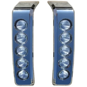 طقم ليد صدام تويوتا شاص وربع 2015-2018 (صيني) - Toyota Land Cruiser Shas & Rubaa 2015-2018 Bumper LED Kit