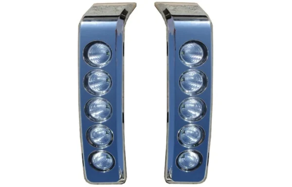 طقم ليد صدام تويوتا شاص وربع 2015-2018 (صيني) - Toyota Land Cruiser Shas & Rubaa 2015-2018 Bumper LED Kit