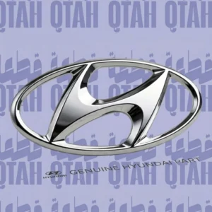علامة شعار شبك أمامي هيونداي سوناتا 2011 - 2014 كروم فضي - Hyundai Sonata 2011 - 2014 Front Grille 2011-2014