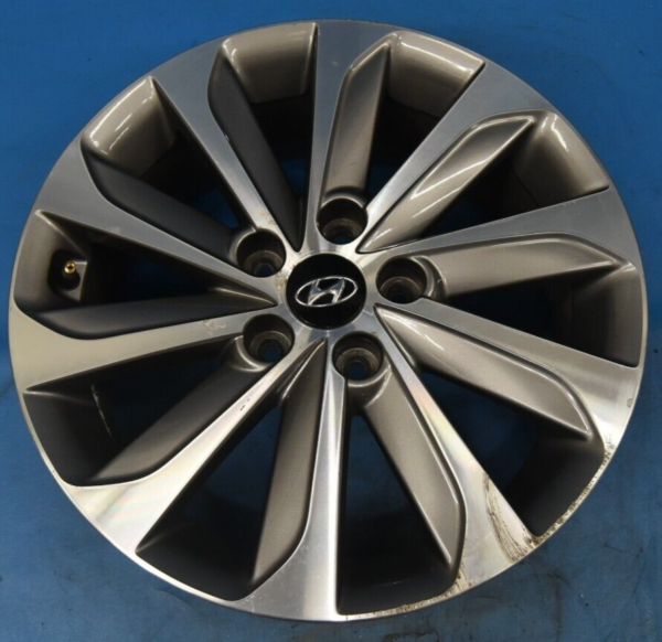 جنط هيونداي سوناتا 2015 - 2017 مكحل عالي الجودة Hyundai Sonata Machined Charcoal Alloy Wheel Premium Quality
