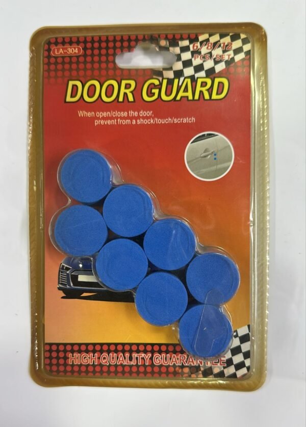 طقم وسائد سيليكون ممتص صدمات أبواب السيارات مضاد للتصادم والضوضاء (LA-304) - Car Door Shock Absorber Silicone