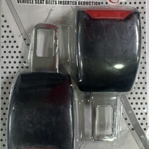 طقم سدادات ومقابس تمديد إبزيم حزام الأمان من موب (قطعتين - MOB-503) - MOB Car Safety Belt Buckle Alarm