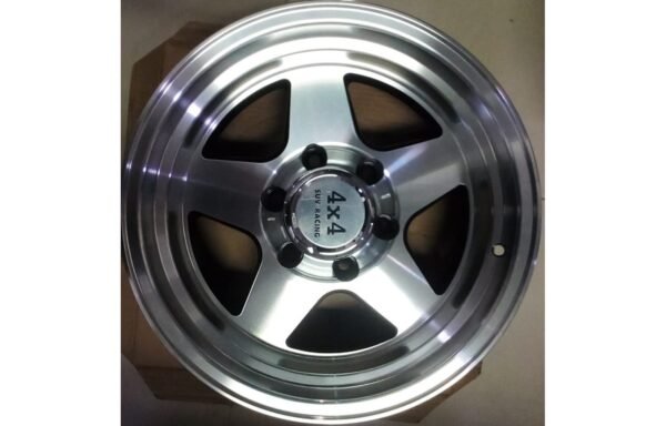 طقم 4 جنوط ريس "شكل جديد" مقاس 16×8 إنش 6 مسمار اف جي / فتك / هايلكس دبل (صيني درجة أولى)Set of 4 Rays New