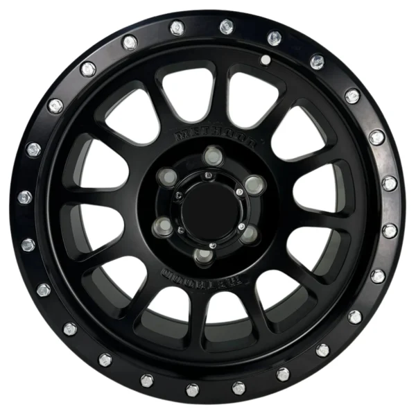 جنوط ميثود ريس مقاس 17 إنش 5 مسامير أسود مطفي - Method Race Wheels MR305 NV