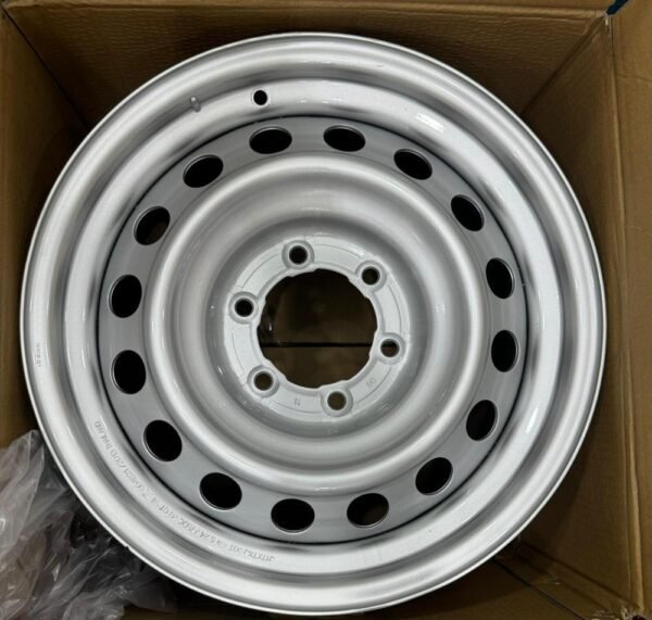 جنط هلل شاص نص تبريزة مستخدم مرشوش مقاس 16" Used Shas Semi-Offset Steel Wheels