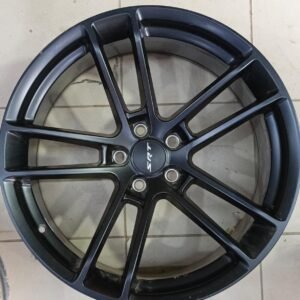 جنط دودج تشارجر وتشالنجر SRT رياضي أسود مطفي 5 مسامير (شكل الوكالة) - Dodge Charger & Challenger SRT Style