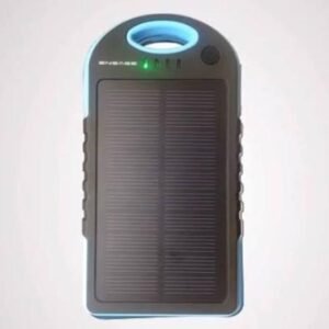 شاحن متنقل بالطاقة الشمسية مقاوم للصدمات من Solarco مع كشاف إضاءة - Solarco Waterproof Solar Power Bank
