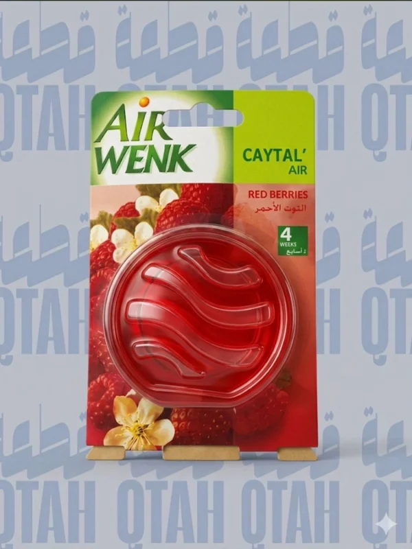 معطر جو كريستال إير وينك برائحة التوت الأحمر المنعشةProduct Name: Air Wenk Caytal' Air Crystal Air Freshener