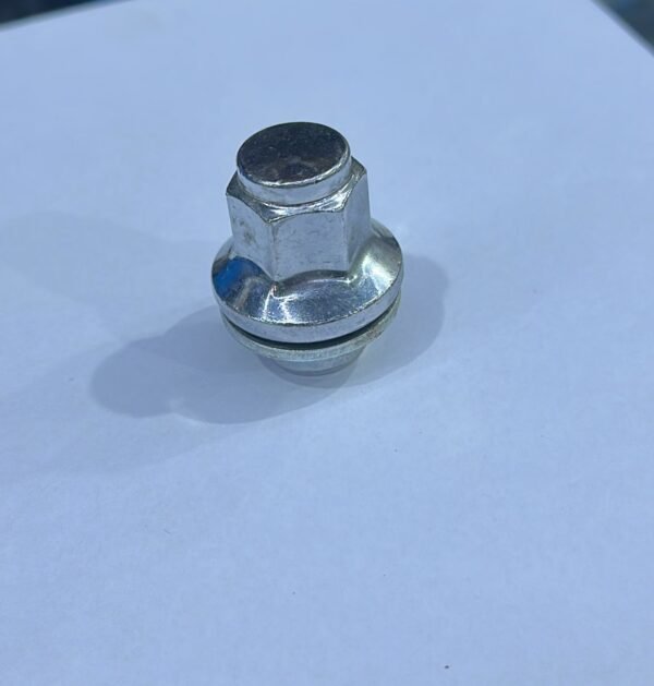 صامولة جنط باترول بلاتينيوم مع وردة كروم نيكل الجودة Nissan Patrol Platinum Wheel Lug Nut With Washer Premium