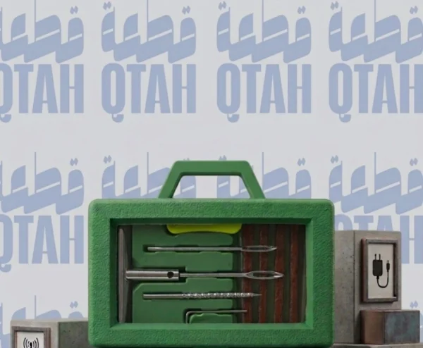 طقم عدة إبر رقع إصلاح الكفرات التيوبلس المقاومة للاستيل Heavy Duty Steel Tubeless Tire Repair Tool Kit