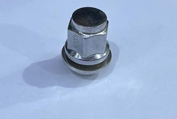 صامولة جنط لاندكروزر مع وردة مقاس 14x1.5 كروم الجودة Toyota Land Cruiser 14x1.5 Wheel Lug Nut With Washer