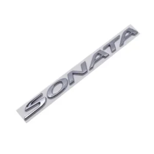 علامة كتابة هيونداي سوناتا كروم - Hyundai Sonata Emblem Chrome