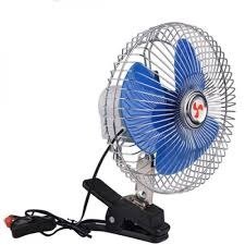 مروحة سقف وشاحنات دائرية 24 فولت (مقاس 6 بوصة) - تبريد علوي مثالي24V Circular Car Ceiling Fan (6-Inch)
