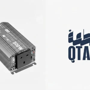 محول كهرباء مطور 12 فولت بقوة 500 واط رفيق الدرب