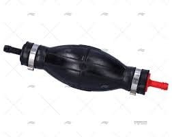 مضخة سحب وتحضير الماء اليدوية المطاطية بمشابك حديدUniversal Manual Rubber Water Primer Bulb Pump with
