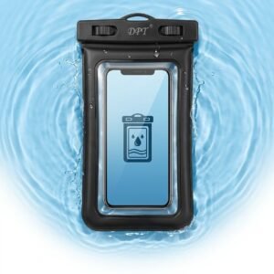 حافظة جوال مضادة للماء والغبار DPT DPTR-0010 للسباحة والرحلات - DPT Waterproof Smartphone Pouch Case Bags
