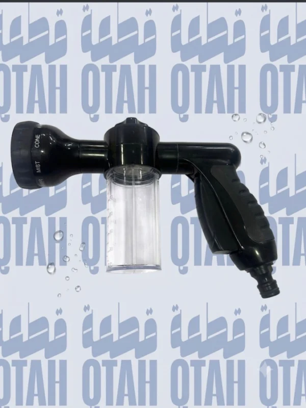 مسدس بخاخ غسيل مع خزان صابون متعدد الأنماط