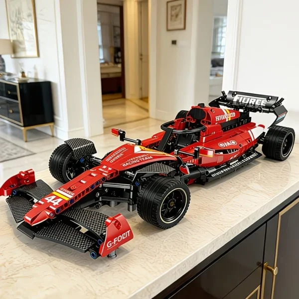 طقم مكعبات بناء سيارة سباق فورمولا 1 scale Technical Formula 1