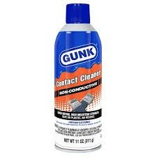 بخاخ منظف الإلكترونيات والوصلات الكهربائية الجاف فائق النقاء من غنك GUNK