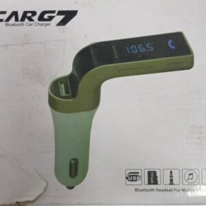 شاحن ومستقبل بلوتوث راديو FM متعدد الوظائف كار جي 7 - CARG7 Bluetooth Car Charger & FM Transmitter
