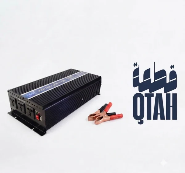 محول كهرباء دي بي تي 2000 واط (12 إلى 230 فولت)