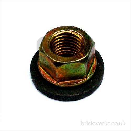 صامولة جنط هيونداي ذهبي مفتوحة مع وردة مسطحة مقاس 12x1.5 الجودة Hyundai Gold Open End Wheel Lug Nut With