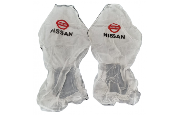 طقم أغطية مراتب قماش فاخر لسيارات نيسان - Premium Cloth Car Seat Covers Set for Nissan