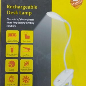 مصباح مكتب ليد ذكي قابل لإعادة الشحن 3 في 1 من كريبتون - Krypton KNE5129 Rechargeable Desk Lamp