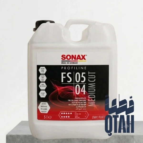 ملمّع وكمباوند متوسط سونكس بروفايلين - SONAX Profiline FS 05-04 Medium Cut (5 لتر)