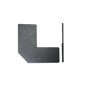 طقم صفائح تمديد زاوية بروديت لحوامل الأجهزة (3 قطع) - Brodit Angled Extension Mounting Plate 3 pcs/pack