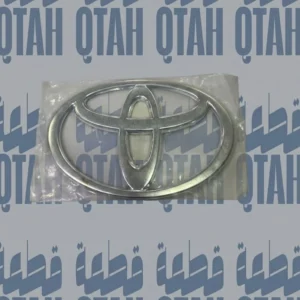 شعار شبك تويوتا كروم حجم كبير جداً (لاصق خلفي) للسيارات