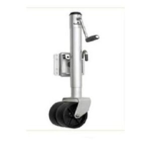 جاك رافعة مقطورة عجلتين حمولة 1000 كيلو بفتحة جانبية 10 بوصة / Dual Wheel Trailer Jack 1000kg Capacity with