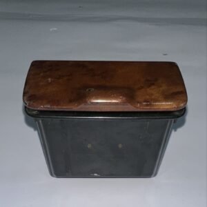 طفاية سجائر داخلية للسيارات بتصميم تخشيبة كلاسيكي - Classic Wood Grain Car Interior Ashtray Box