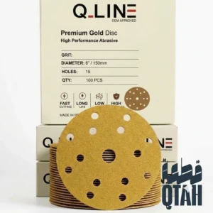أقراص صنفرة دائرية كيو لاين - خشونة 100 (Q-LINE Premium Discs P100)