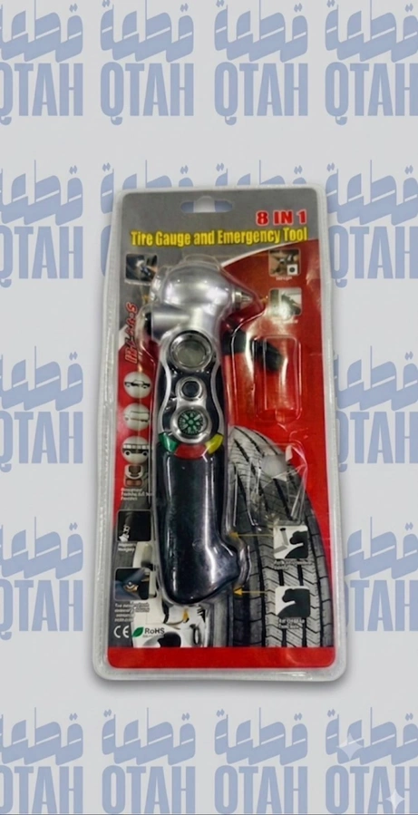عيار هواء رقمي صغير للسيارة يعمل بالبطاريةEn: Mini Digital Tire Pressure Gauge