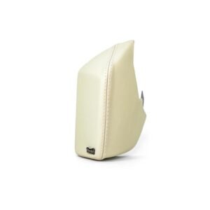 قاعدة كونسول جلد لتثبيت الجوال لكزس LX570 2016-2021 بيج بروديتLeather console phone holder for Lexus LX570